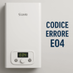 Caldaia Savio Codice Errore E04