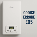 Caldaia Savio Codice Errore E05
